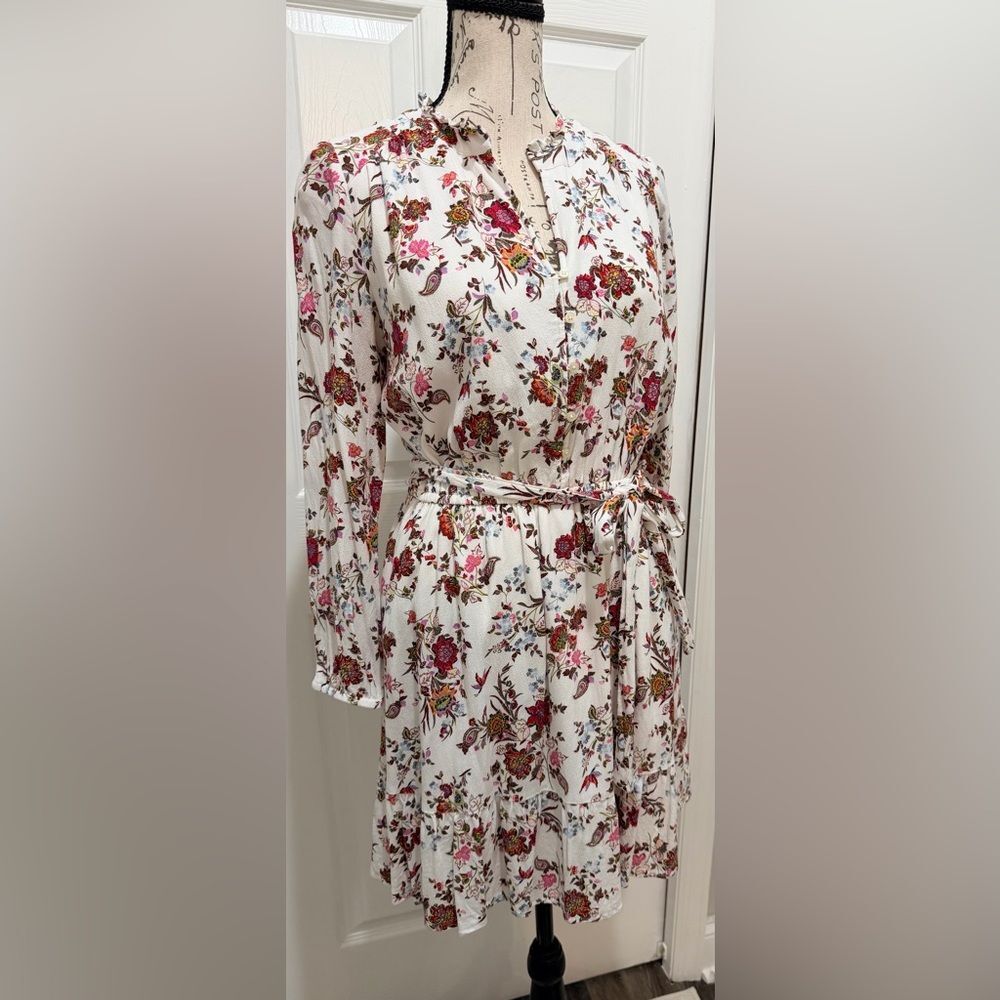 LOFT Floral Print Women's Dress - Picture 3 of 6